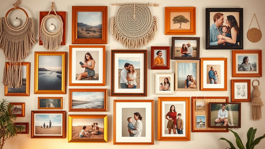 mix personal and artistic displays