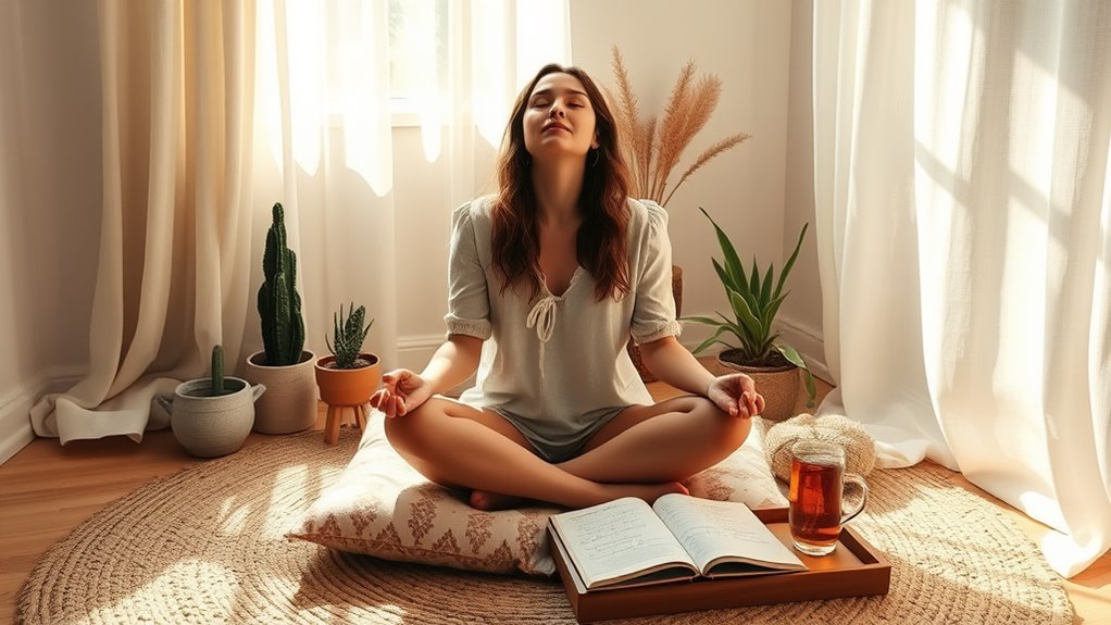 morning intention journaling routine