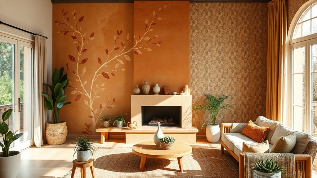 natural earthy design elements