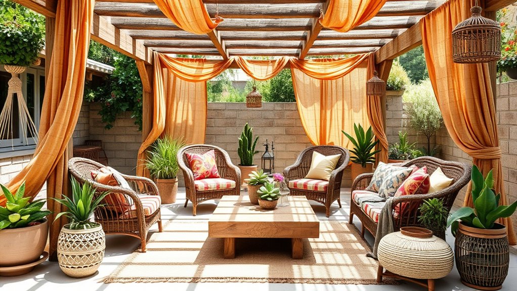 natural eco friendly layered textures