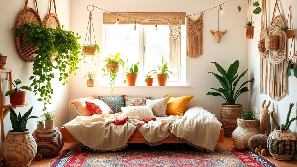 natural lush textured decor