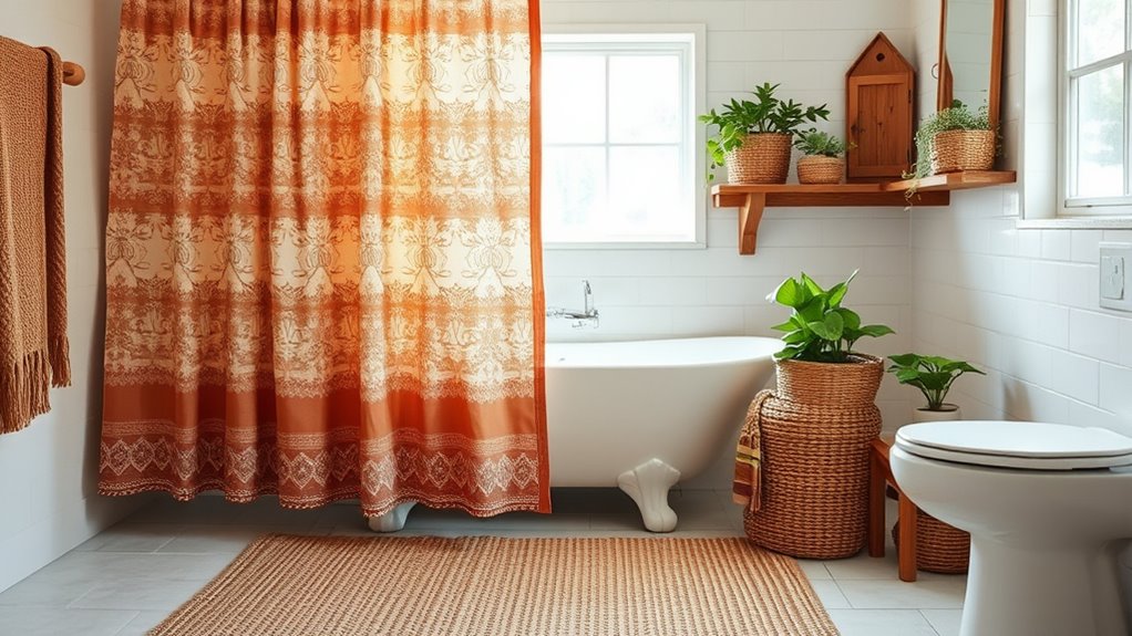 natural rustic bathroom decor