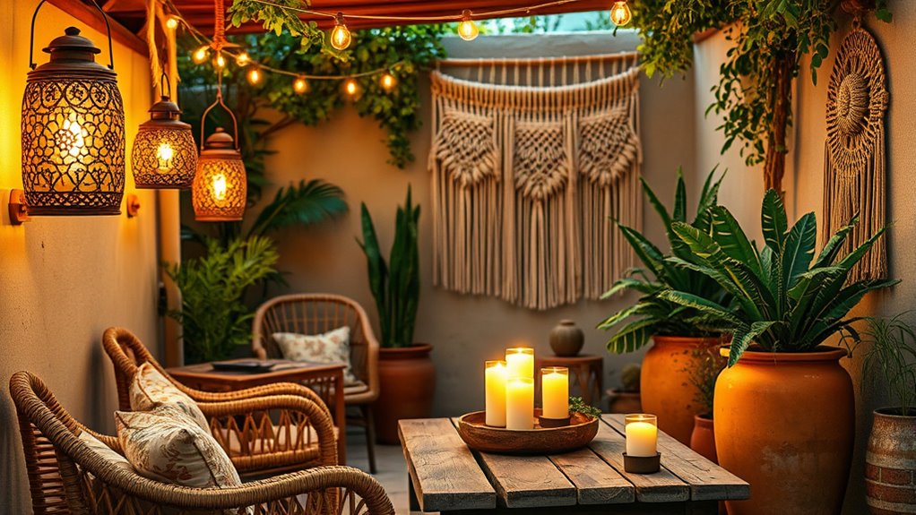 natural rustic textured decor
