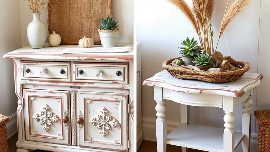 natural textures and organic accents