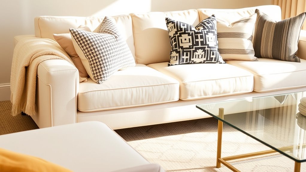 neutral tones enhance pattern harmony