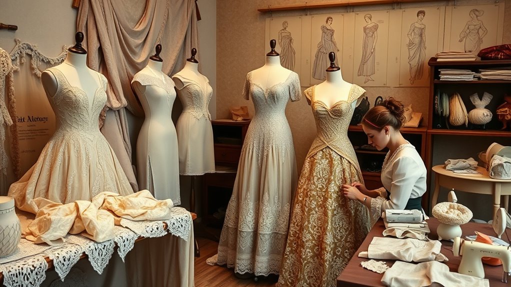 origins of custom fitted fashion