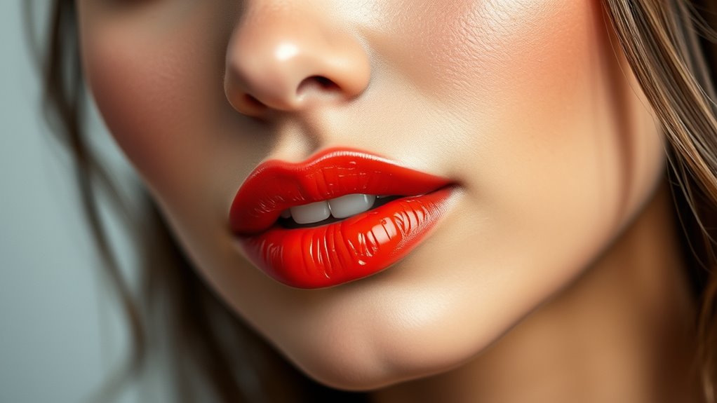 perfect lip color application