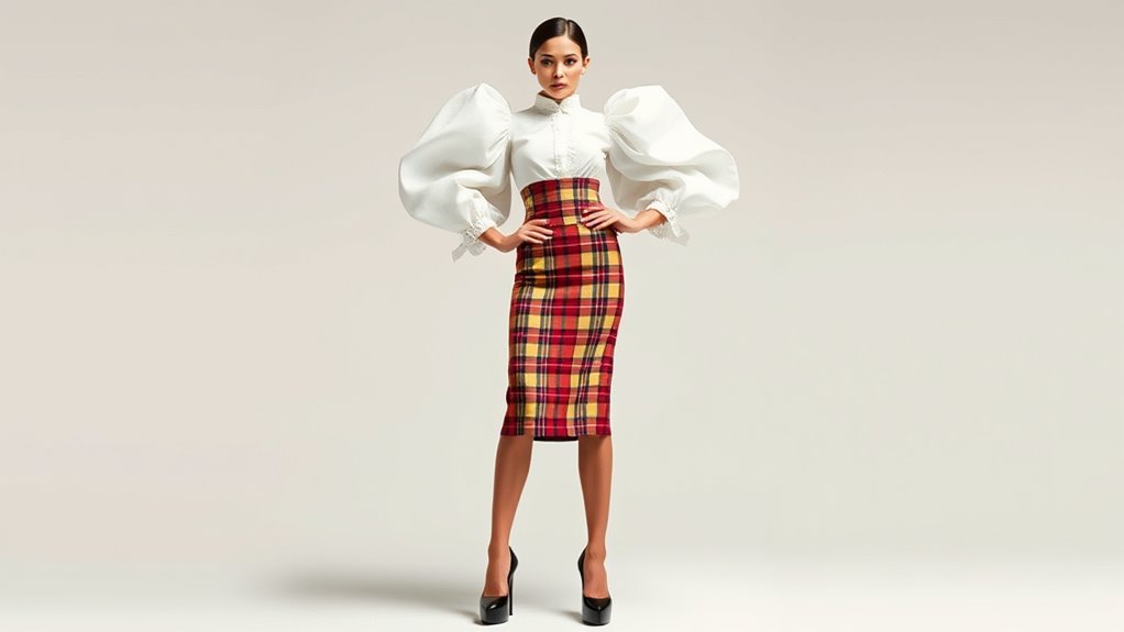 playful proportions and silhouettes