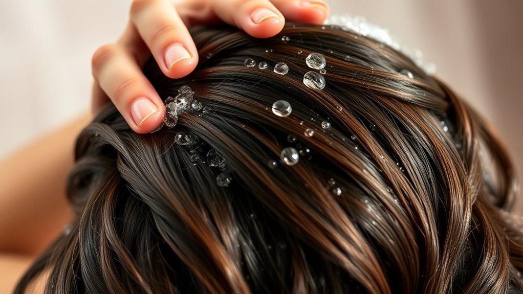 proper hair washing technique