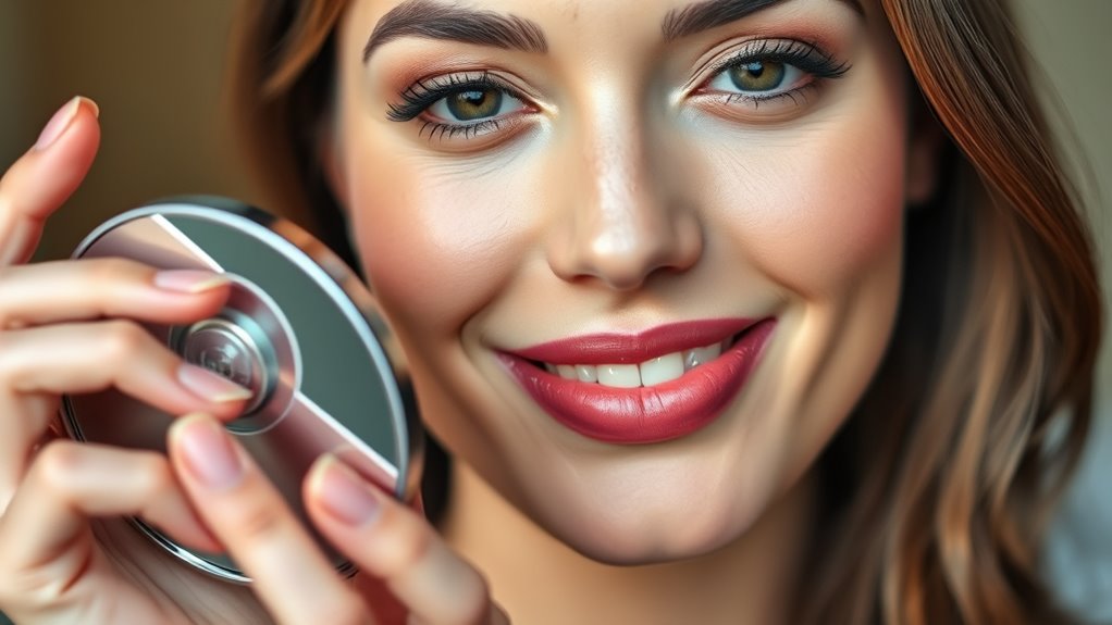quick makeup refresh routine