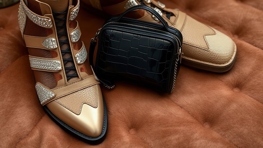 rich textured accessory combinations