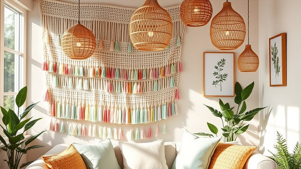 seasonal wall decor lighting