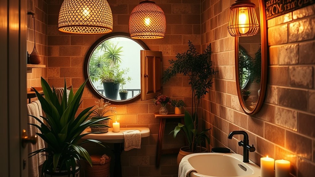 soft lighting creates cozy ambiance