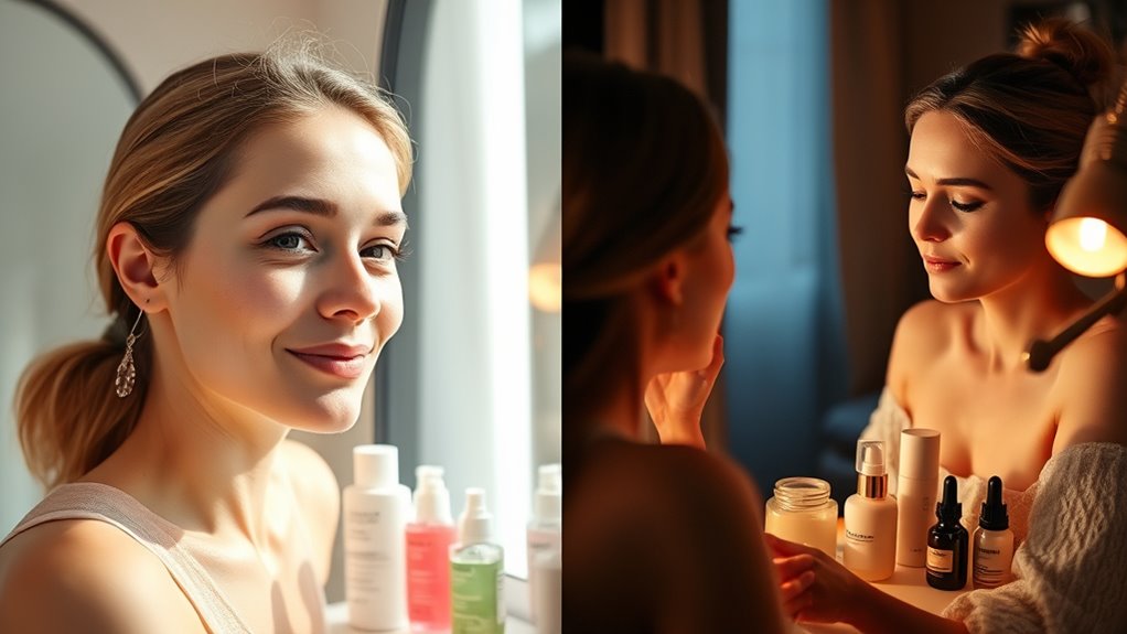 tailor routine to skin