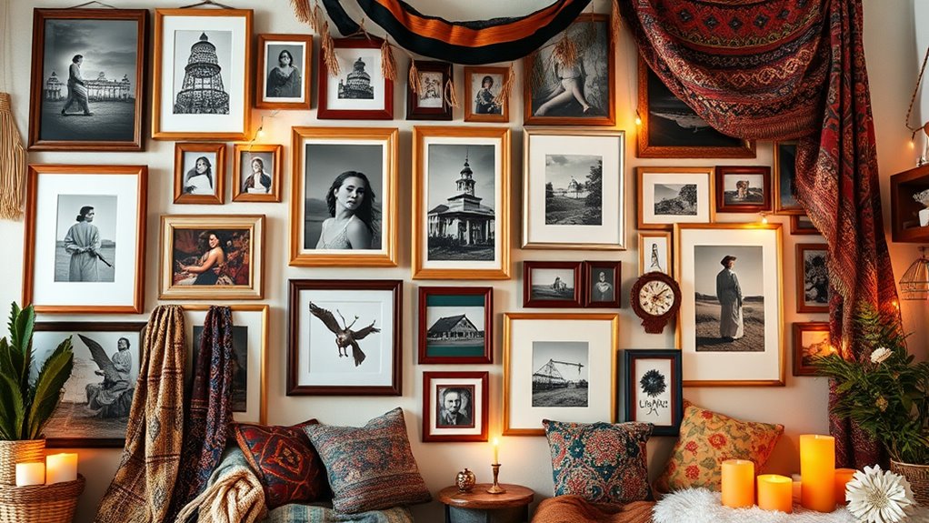 textile layers create cozy depth
