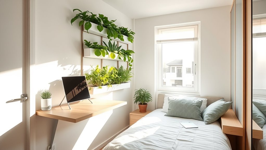 tiny apartment interior solutions
