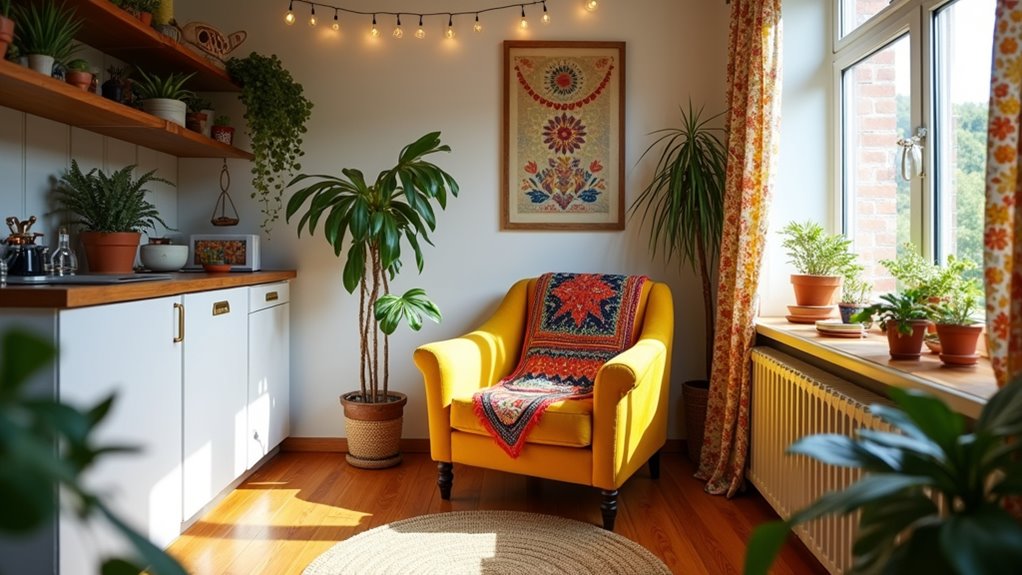 tiny boho chic decor