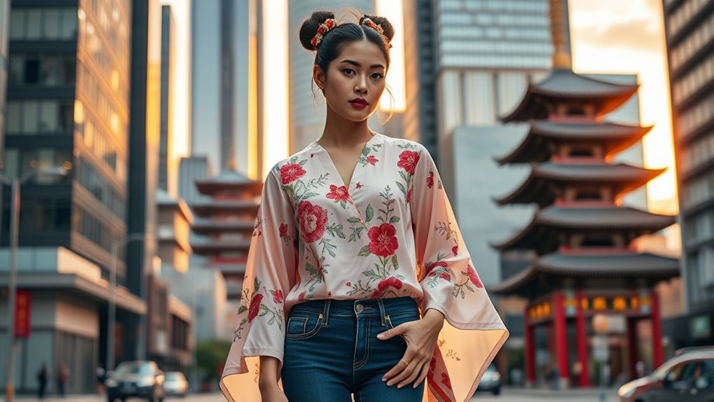 traditional asian fashion fusion
