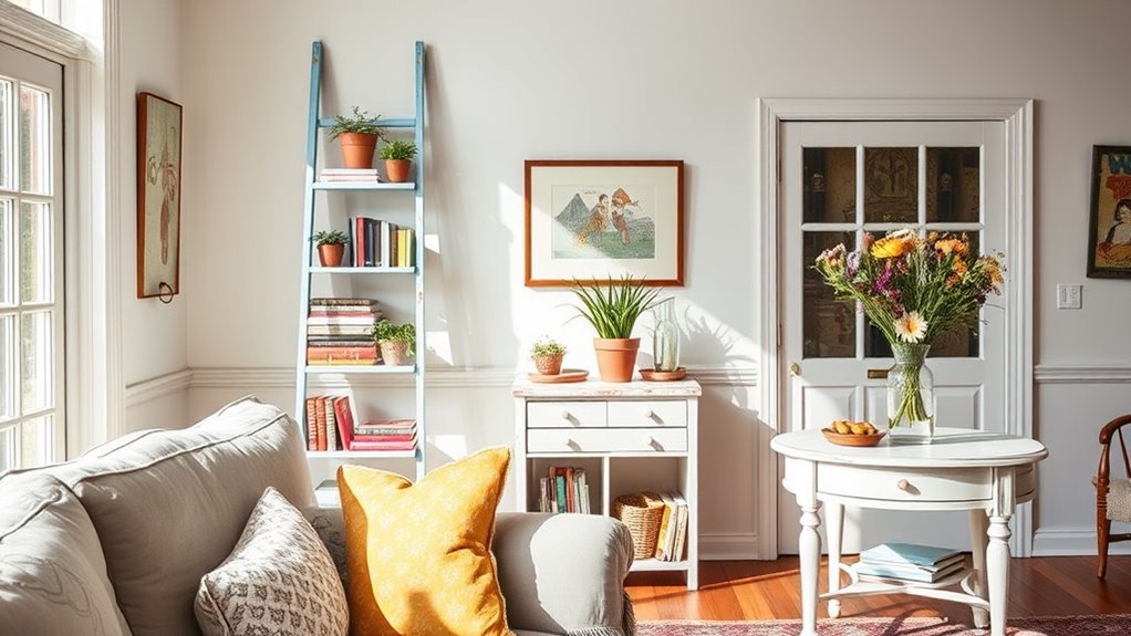 transform old furniture creatively