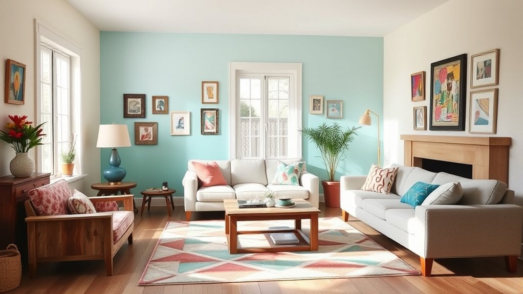 transform rooms with paint