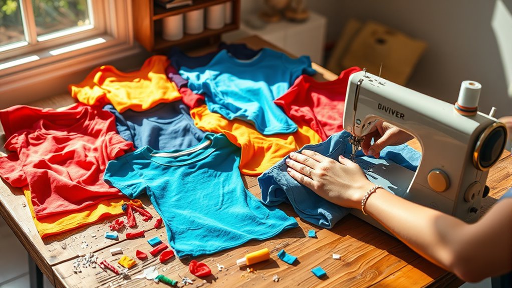 turn old t shirts into stylish bags