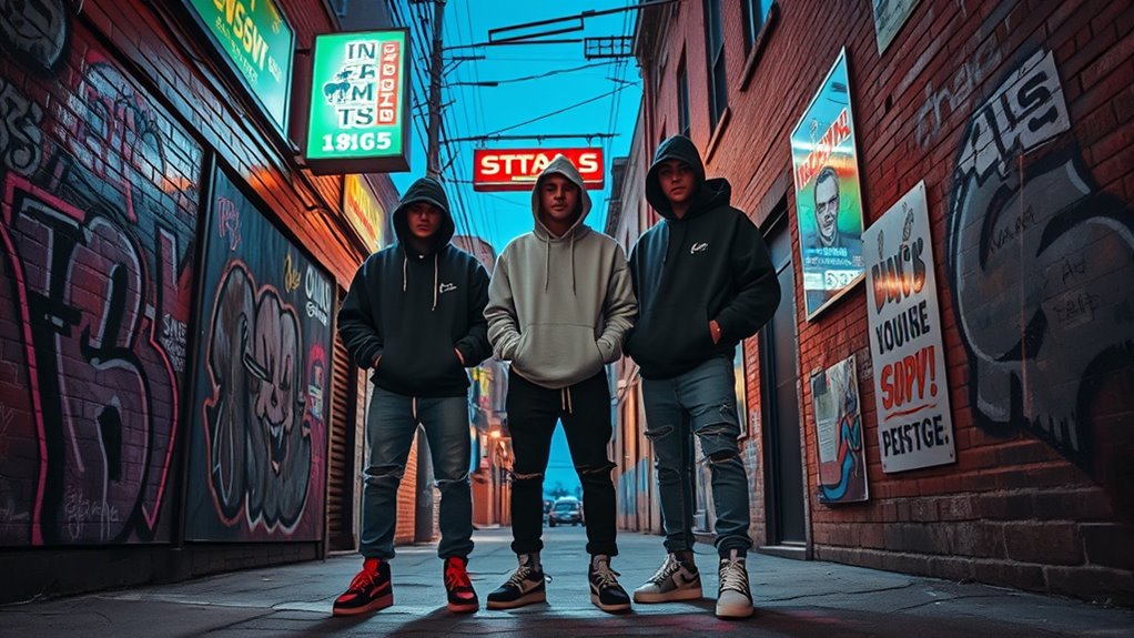 underground youth rebellious fashion