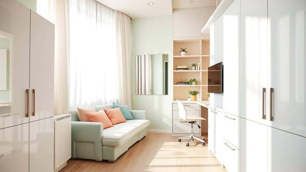 use light bright colors