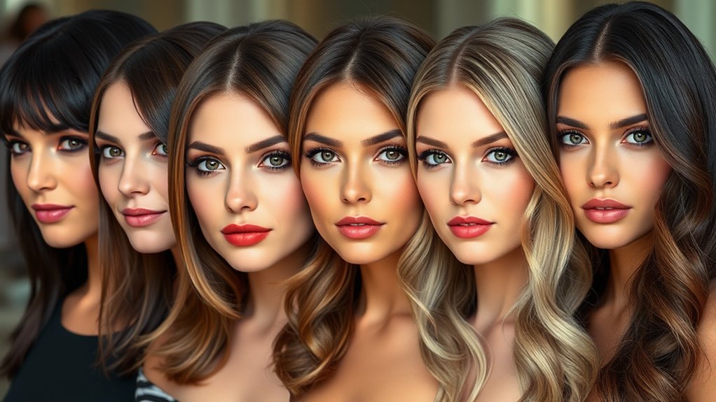 versatile hairstyles for oval faces