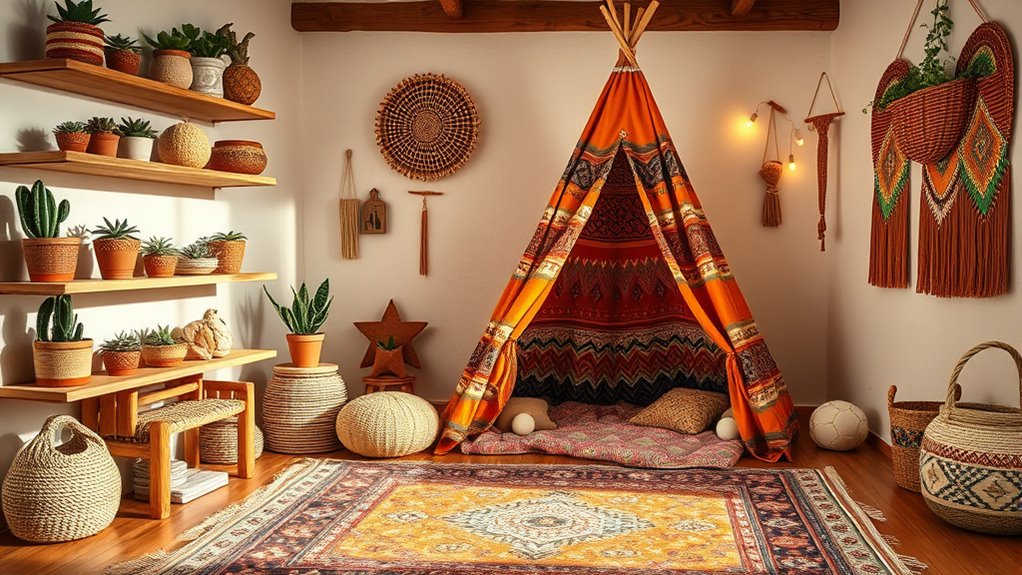 vibrant earthy color palette