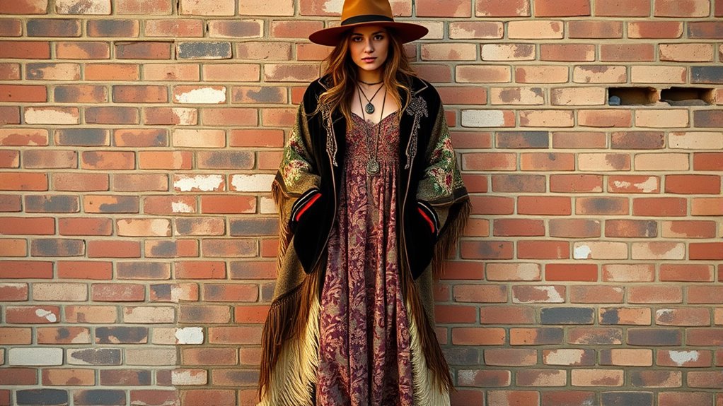 vintage boho outerwear collection