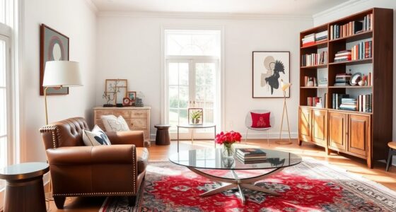 vintage modern eclectic decor