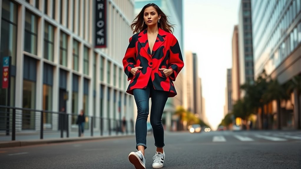 wear bold prints stylishly