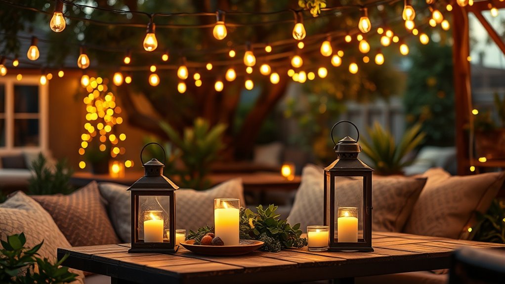 whimsical outdoor lighting decor