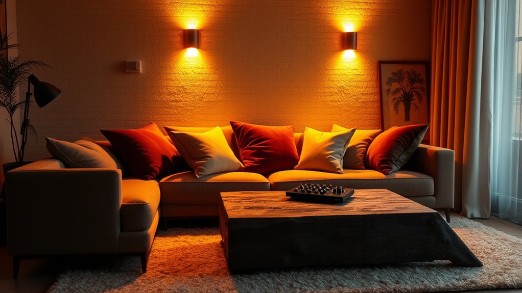 adjustable smart mood lighting