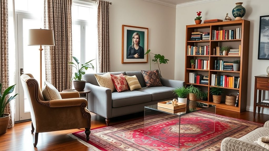 arrange furniture for harmony