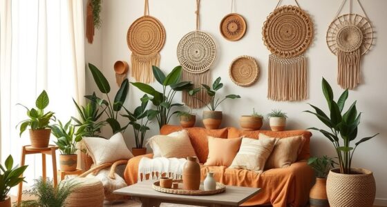 avoid cluttered boho spaces