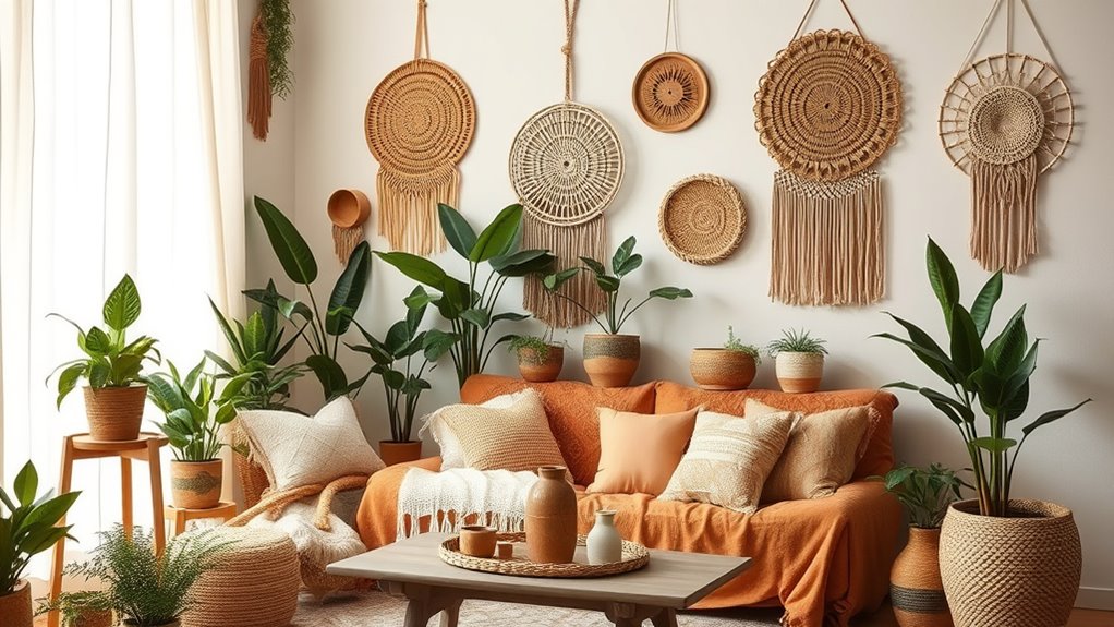avoid cluttered boho spaces