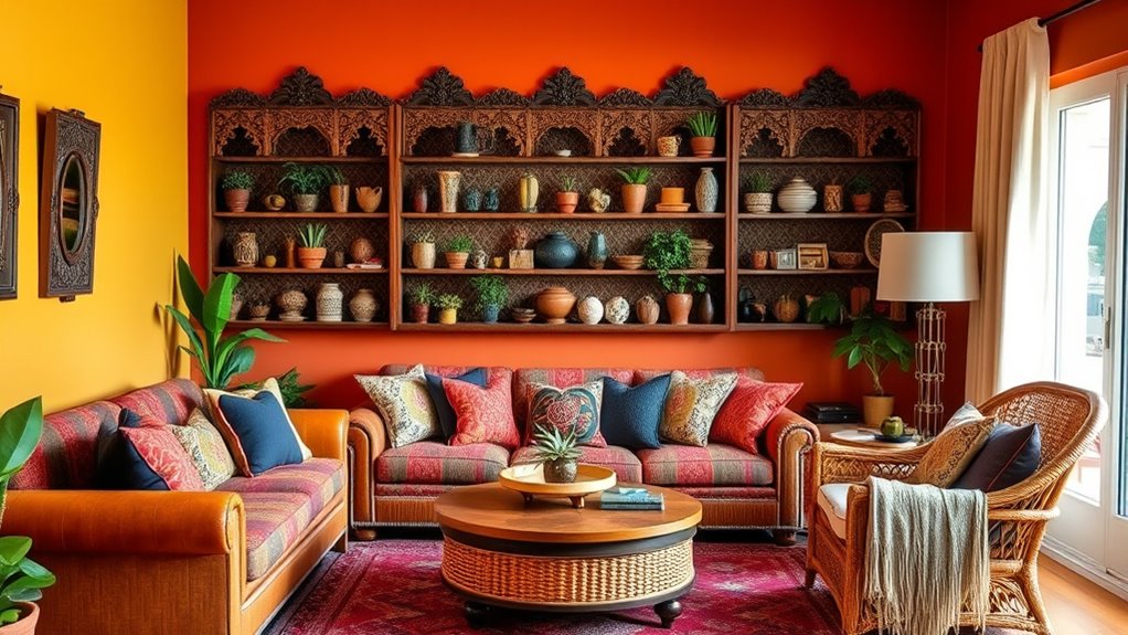 balance bold colors harmoniously