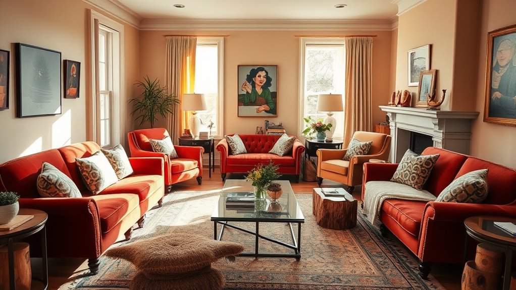 balance with neutral tones
