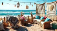beach inspired bohemian style