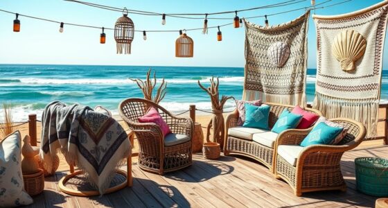 beach inspired bohemian style