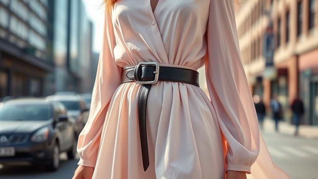 belt placement and accessories