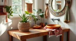 bohemian bathroom makeover ideas