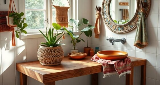 bohemian bathroom makeover ideas