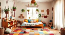 bohemian kids room decor