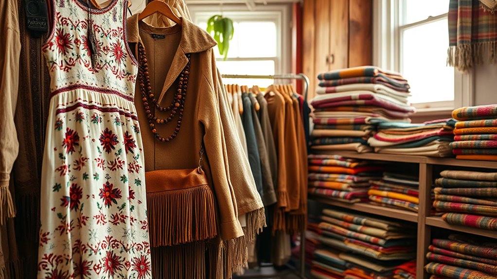 boho color vintage details