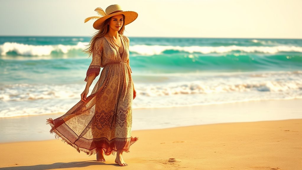 boho eco beach style