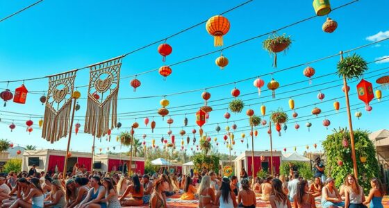 boho festivals communal lifestyle