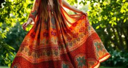 boho floral paisley prints