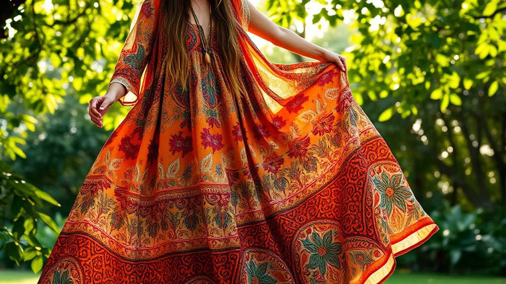 boho floral paisley prints